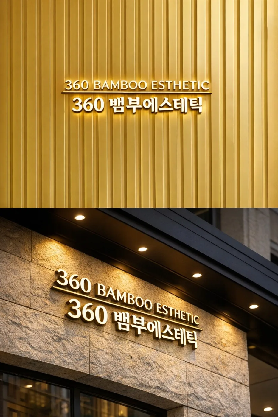 매장 간판